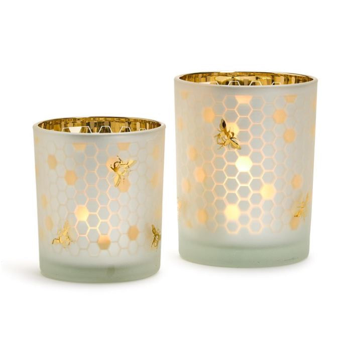 Golden Bee Candleholder