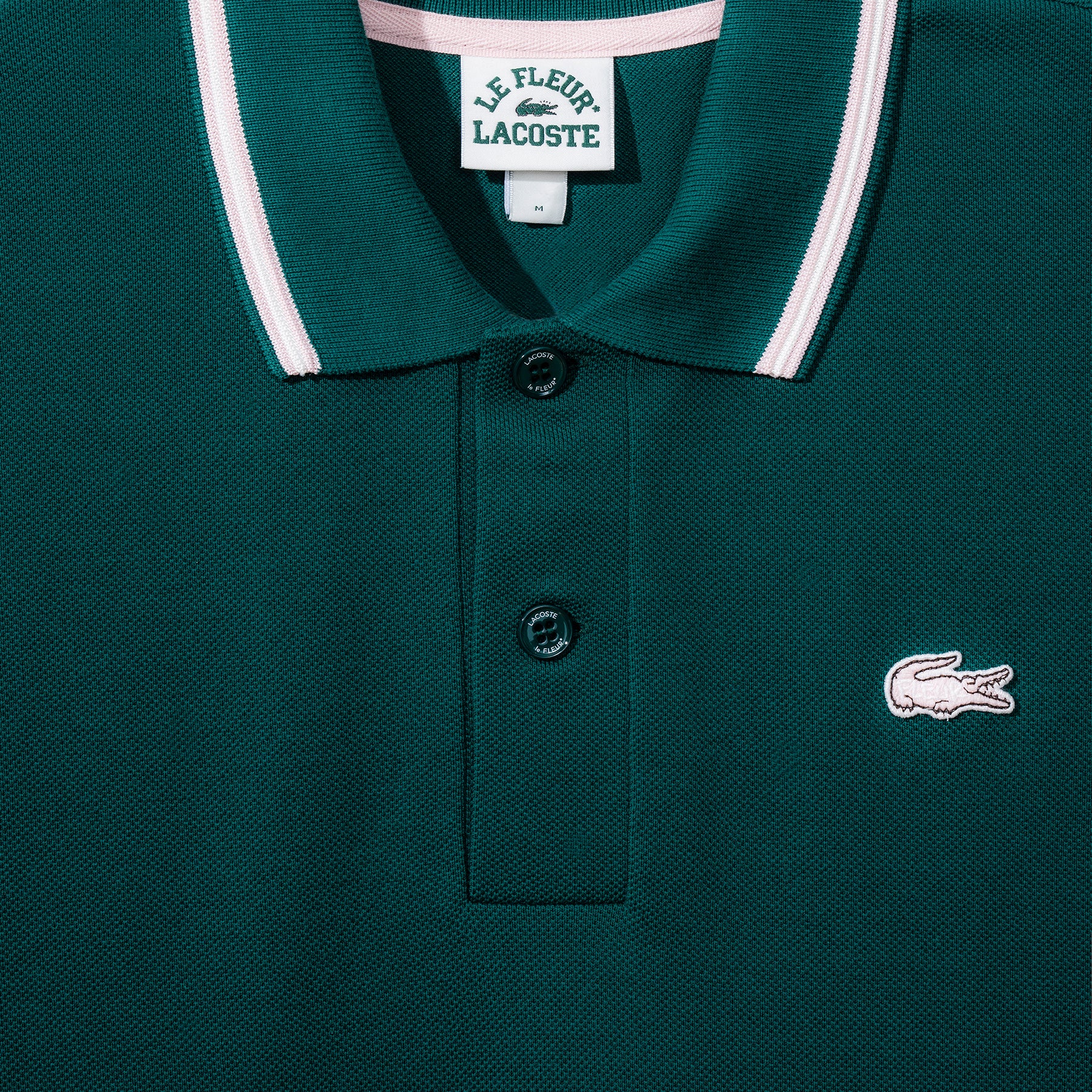 Green Pique Polo