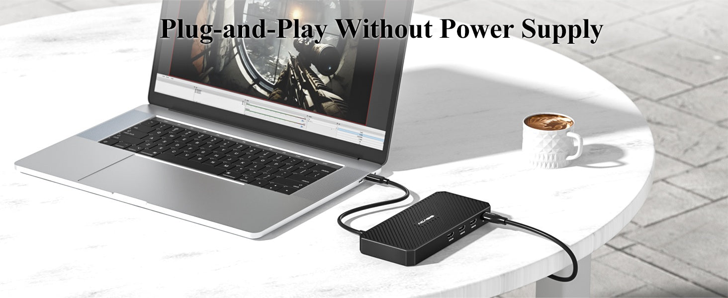 Acasis Thunderbolt 3 Quad HDMI Channel Video Capture Card Compatible with MAC OS System