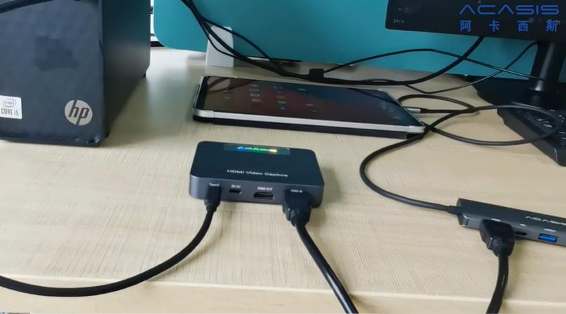 How to use Acasis 4K HD video capture card VS009?