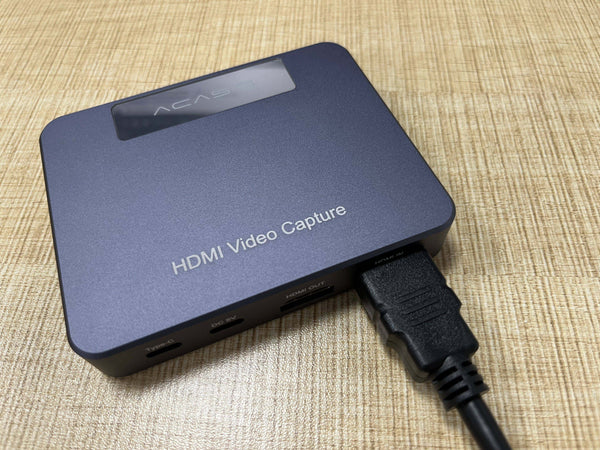 How to use Acasis 4K HD video capture card VS009?