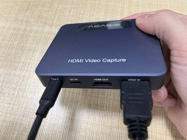 How to use Acasis 4K HD video capture card VS009?