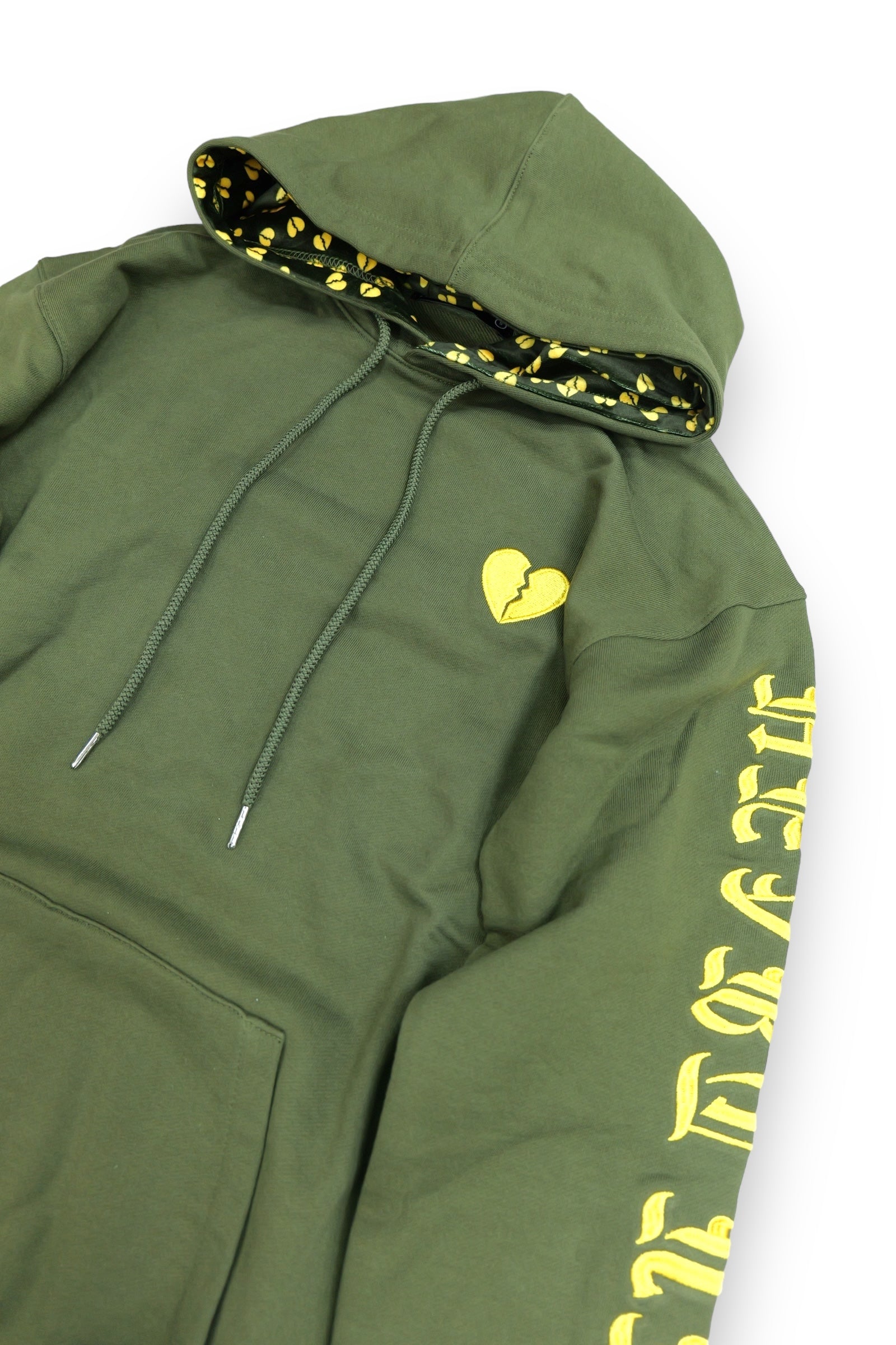 Focus Heartless Stacked Sweatsuit (Olive)