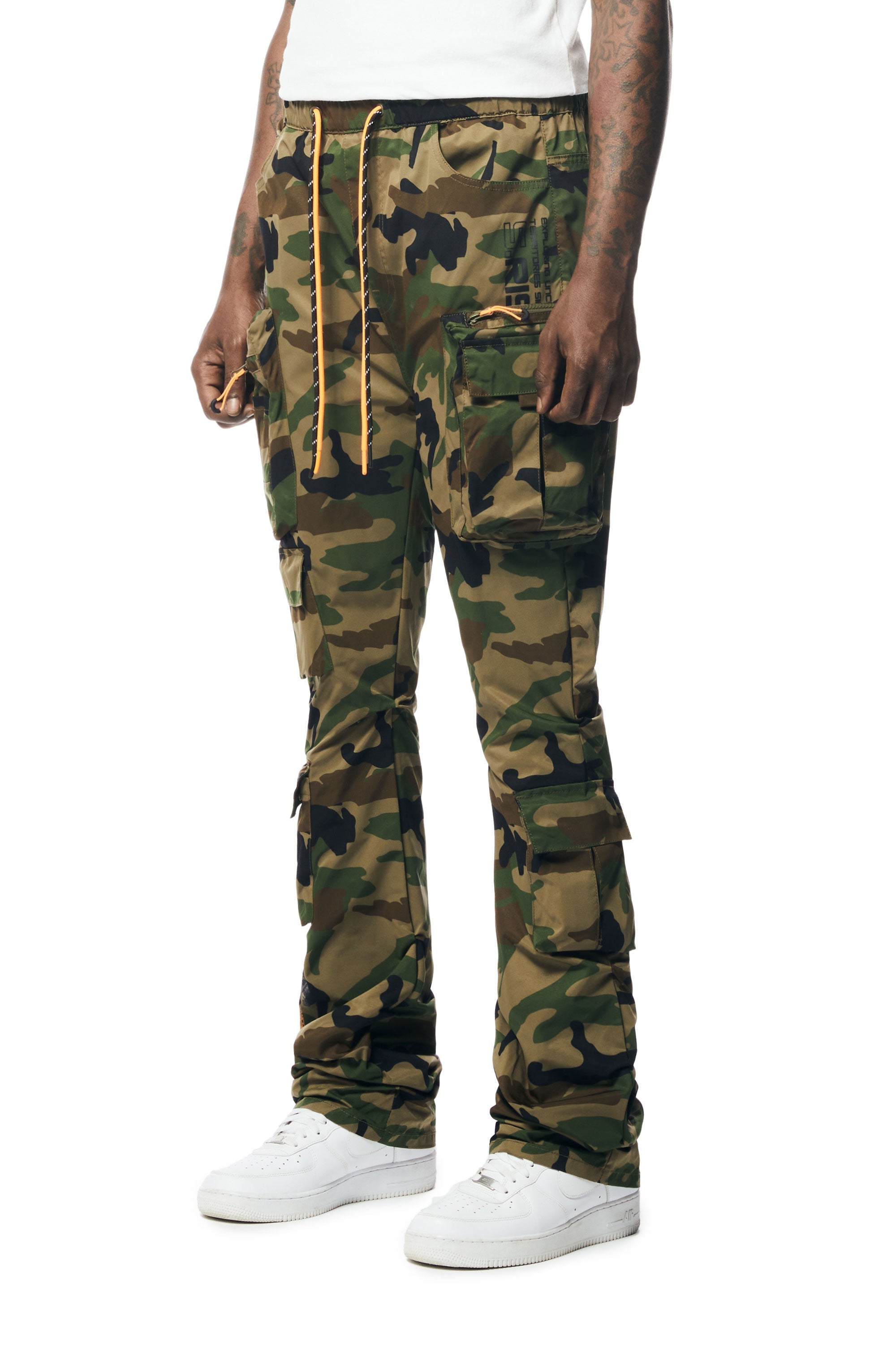 Smoke Rise Stacked Windbreaker Utility Pants