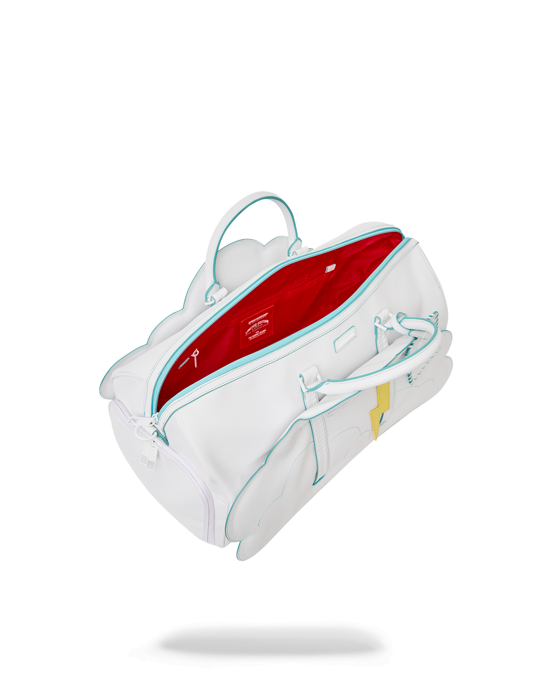 Sprayground Cloudy With A Chance of Shark Duffle Bag