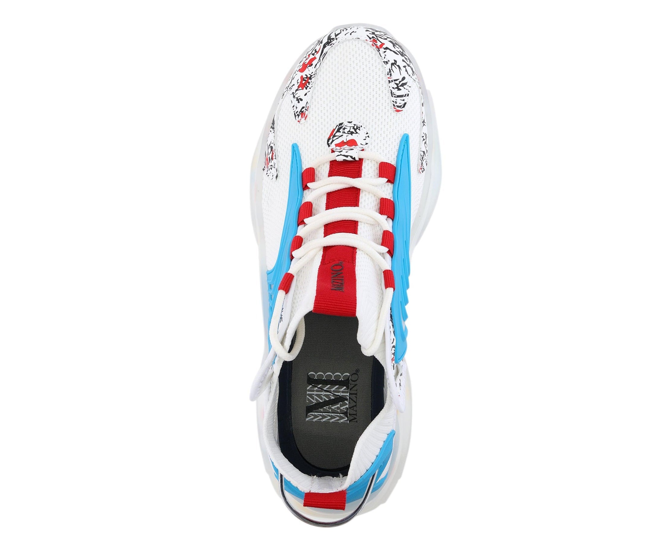 Mazino-Tormeline-White/Blue/Red