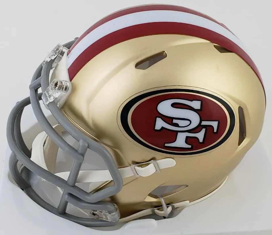 Deebo Samuel Signed San Francisco 49ers Speed Mini Helmet (JSA COA)