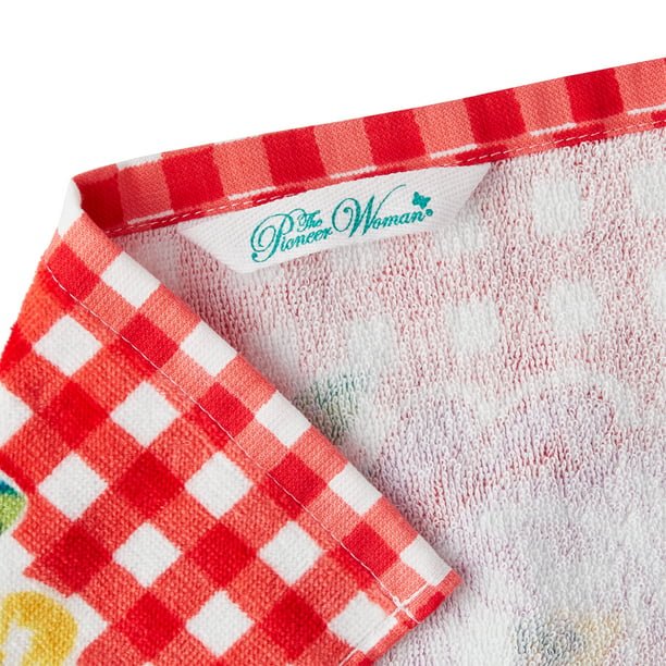 Sweet Romance Kitchen Towel Set, Multicolor, 16