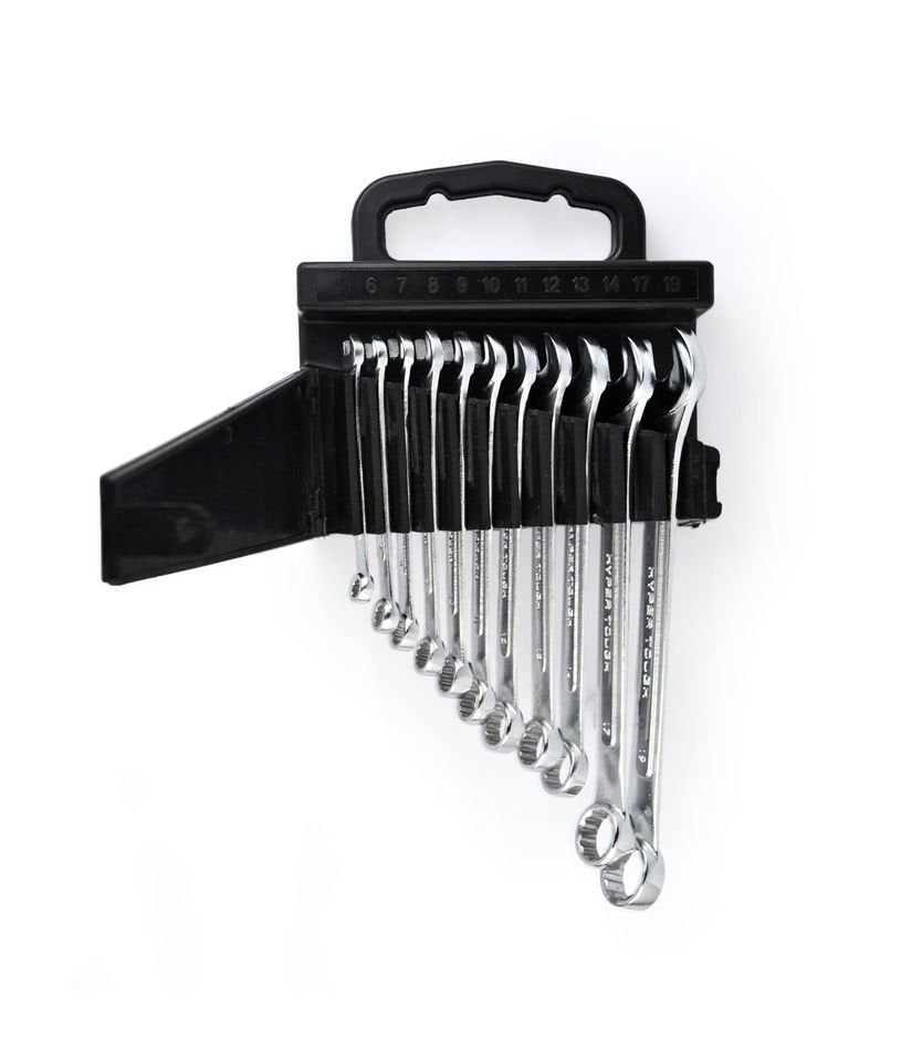 11-Piece Combination Wrench Set, Metric