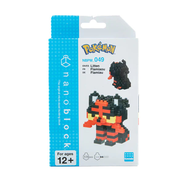 Nano Block - Litten (Pokemon)