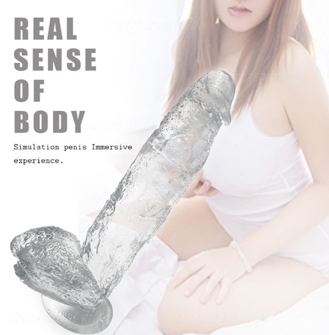 12 Inch Clear Dildo