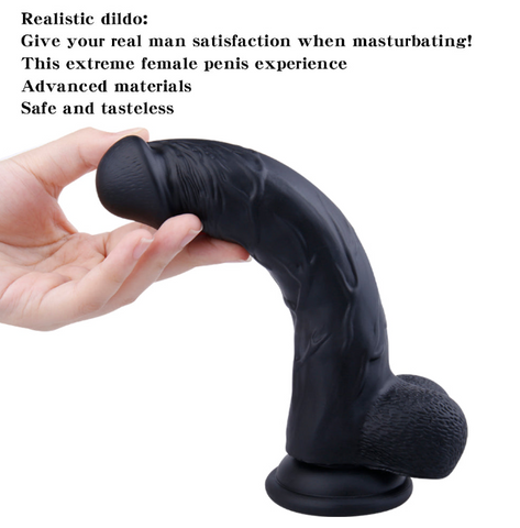 7 Inch Silicone Soft Dildo