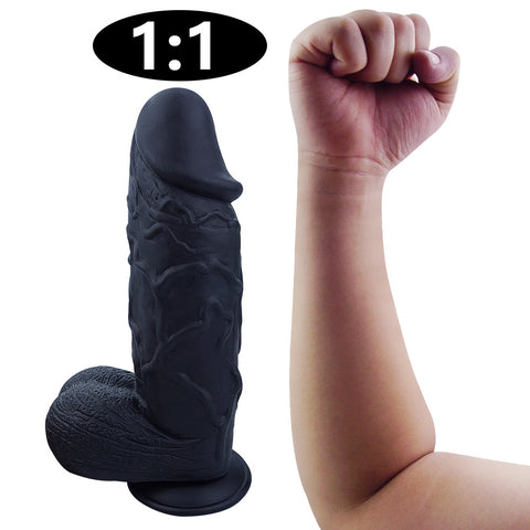 10 Inch Super Thick Dildo Close-up