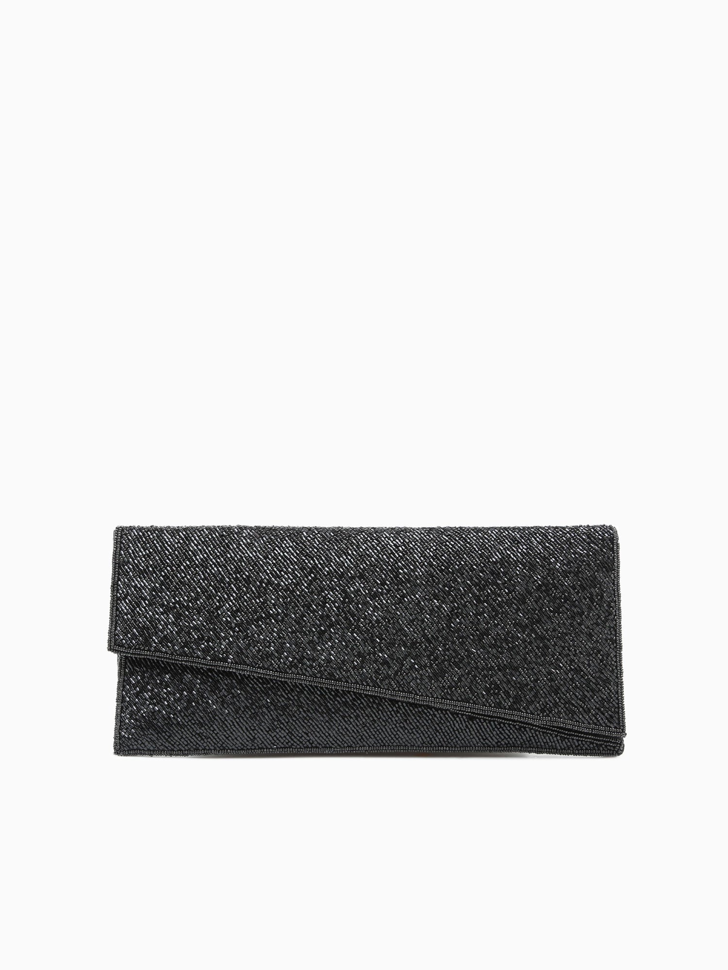 Asymmetrical Clutch Black