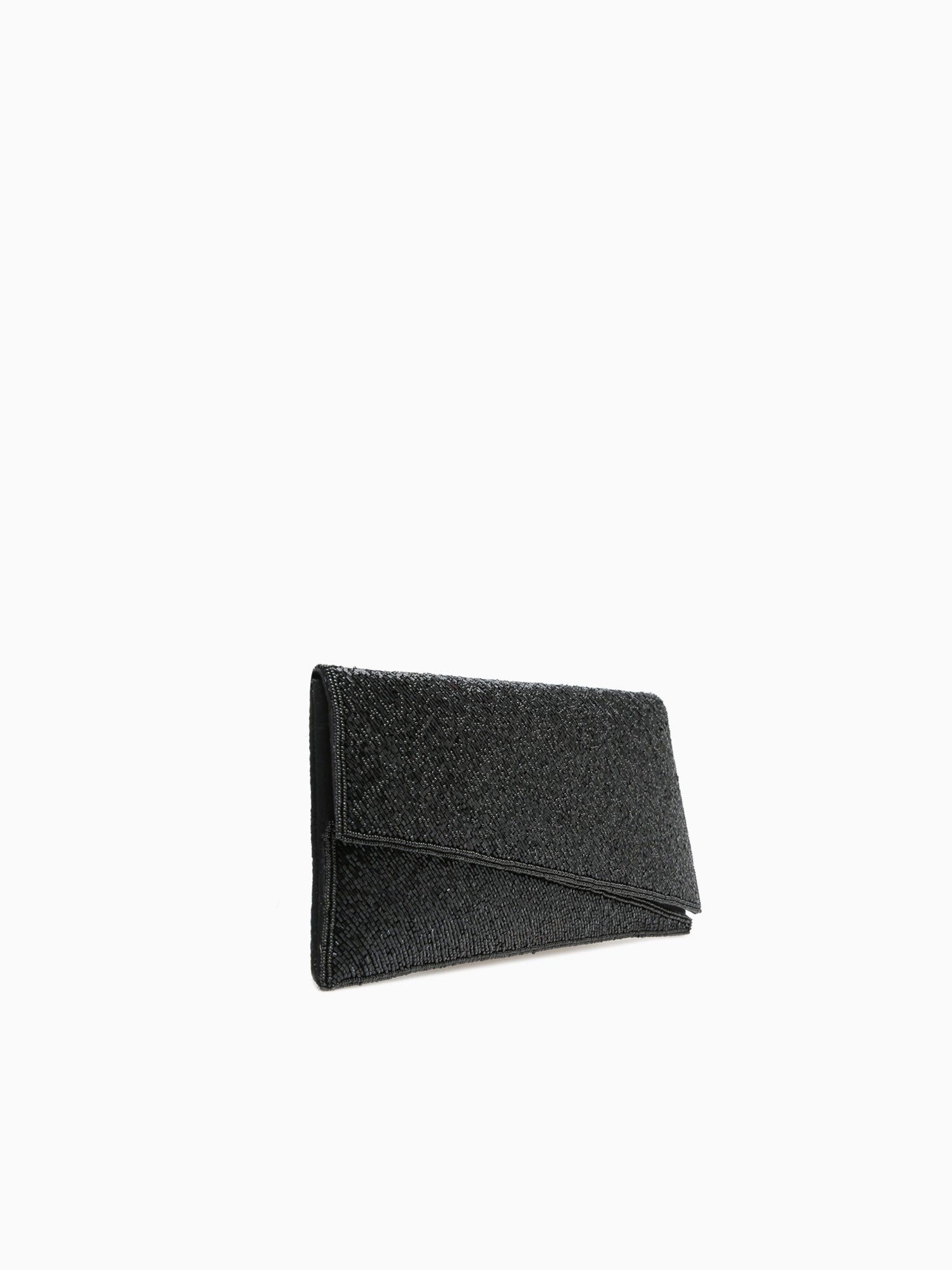 Asymmetrical Clutch Black