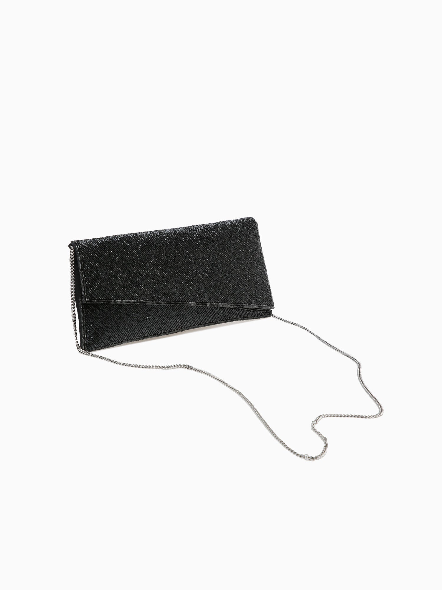 Asymmetrical Clutch Black