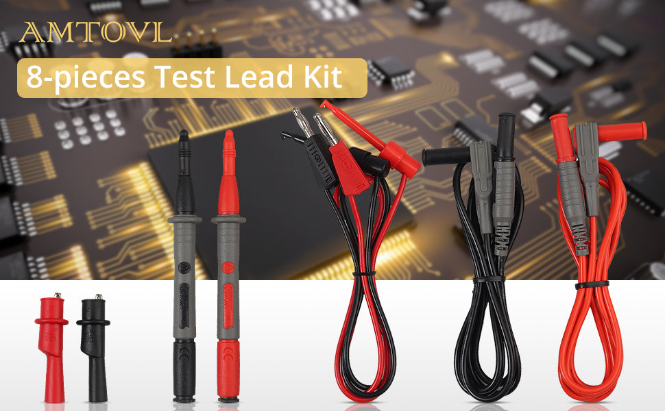 AMTOVL Multimeter Test Leads Kit