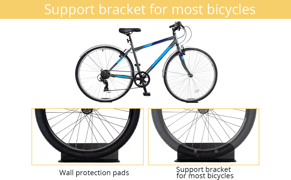 AMTOVL 6PCS Bike Rack Hanger Bicycle Wall