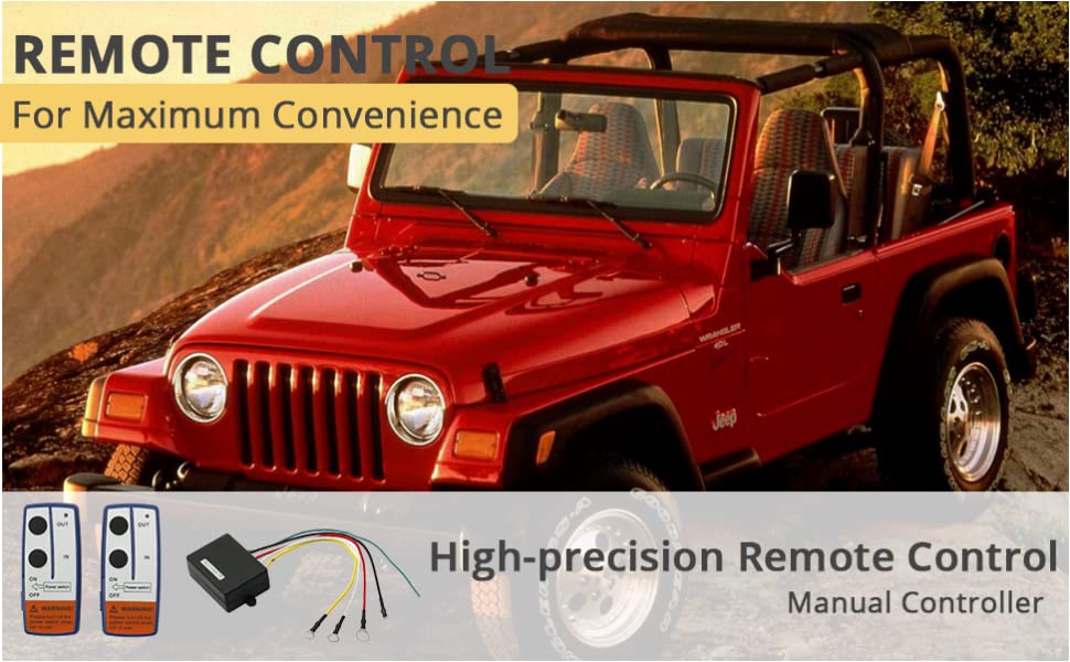 AMTOVL Winch Remote Controller Wireless