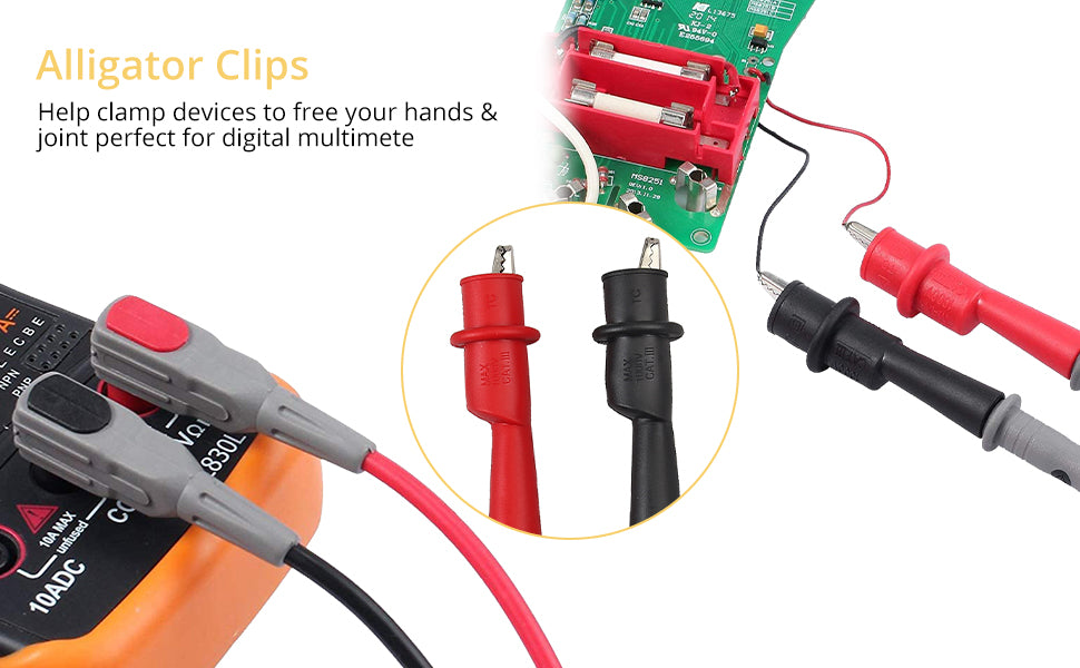 AMTOVL Multimeter Test Leads Kit