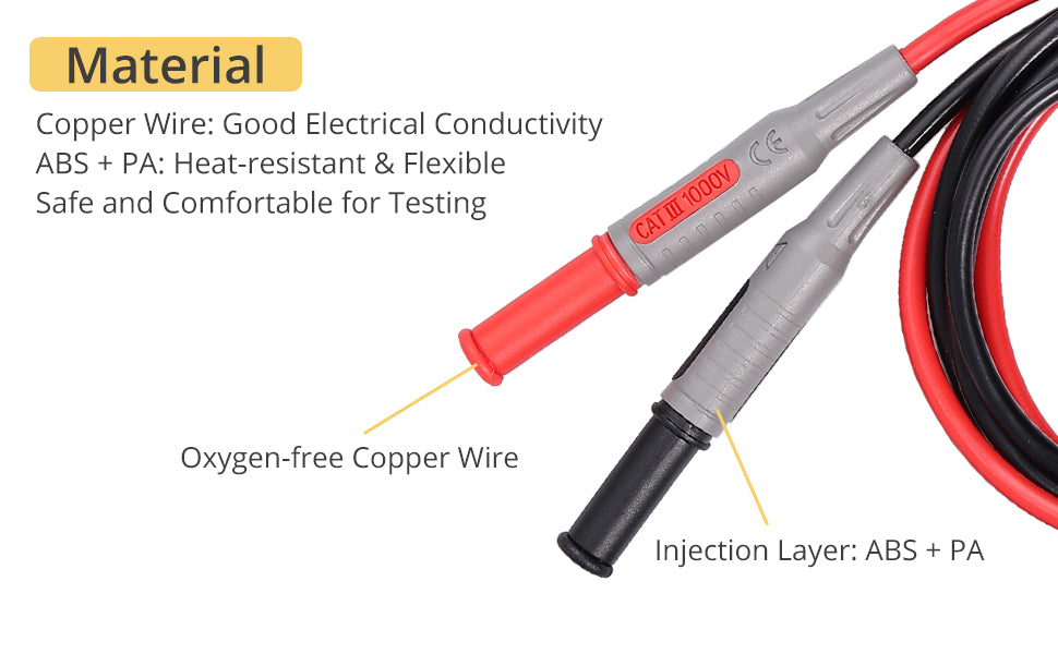 AMTOVL 18-Pieces Test Lead Kit