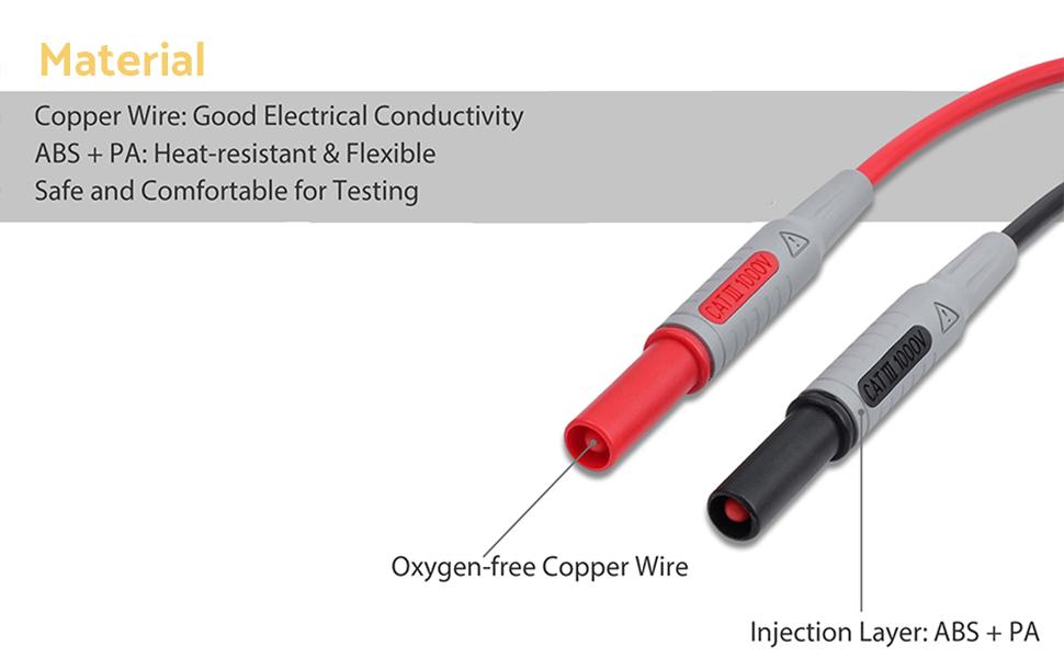 AMTOVL 24-in-1 Electrical Multimeter Test Leads Kit