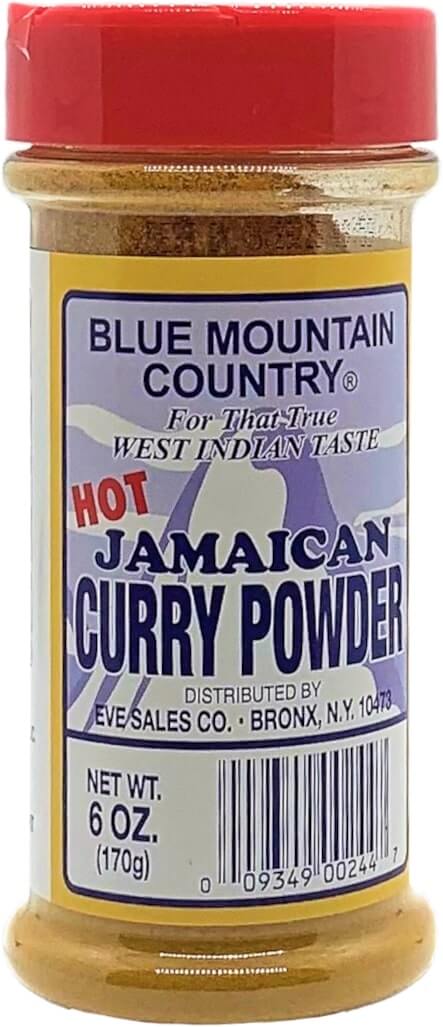 Blue Mountain Country Hot Jamaican Curry Powder 6 oz (Pack of 2)