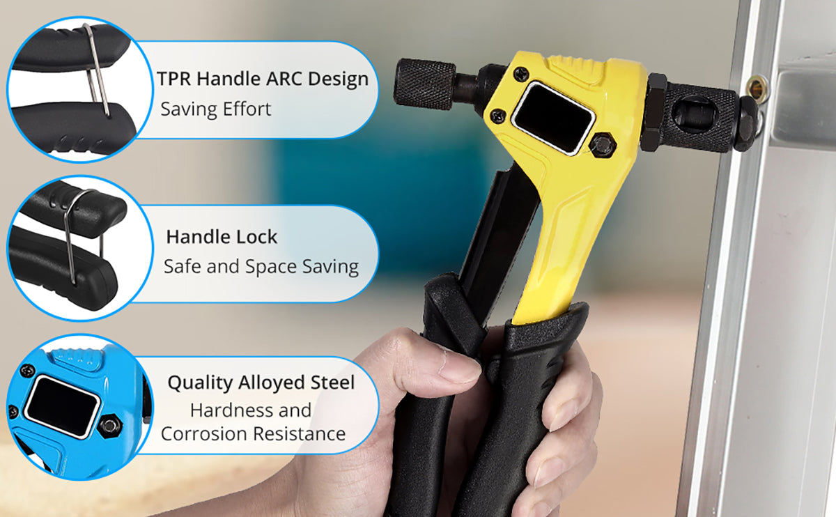 eSynic 8" Hand Rivet Nut Gun