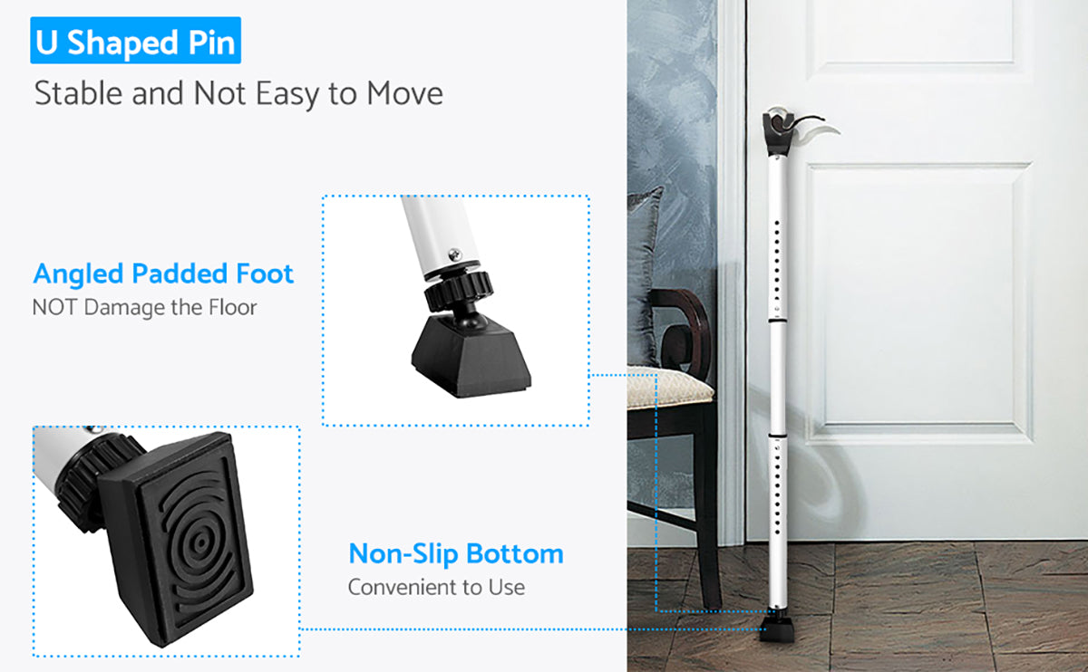 eSynic 3 in 1 Sliding Door Security Bar