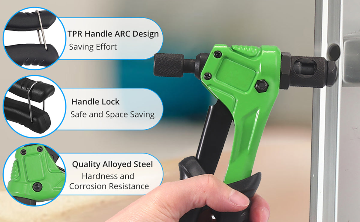 eSynic 8" Hand Rivet Nut Gun
