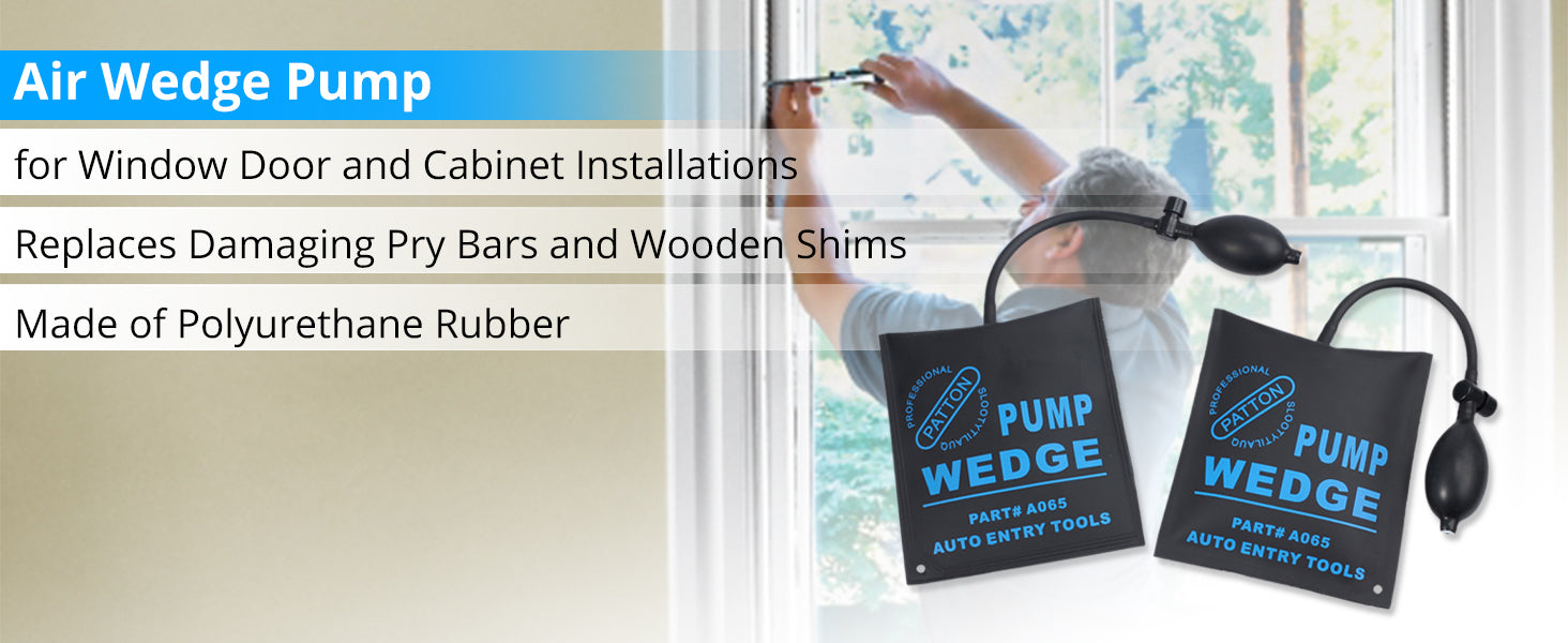 eSynic Hot Release 2pcs Air Wedge Pump Wedge Up Bag