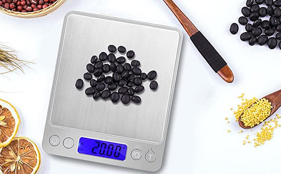 eSynic Digital Pocket Scale Weight Scale Mini Digital Pocket Scale 0.01-500g