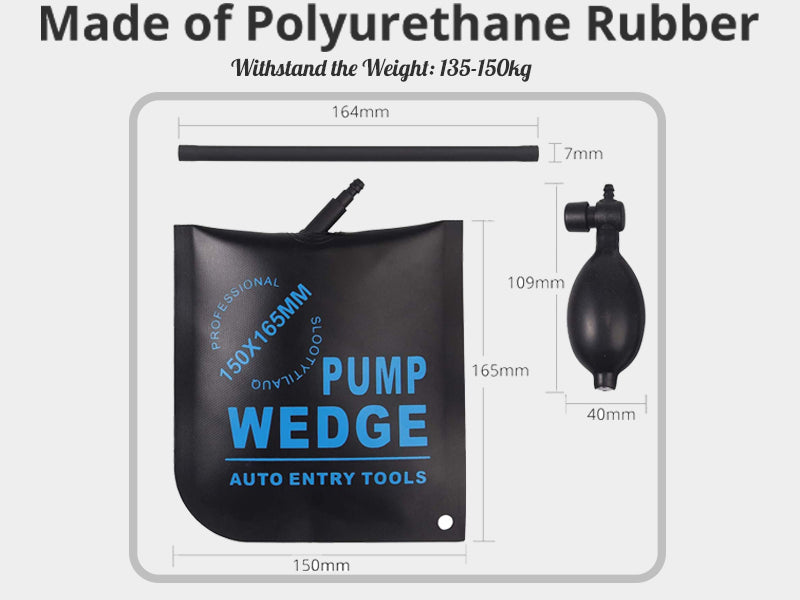 eSynic Air Wedge Pump Up Bag Professional 4pcs Air Wedge Pump