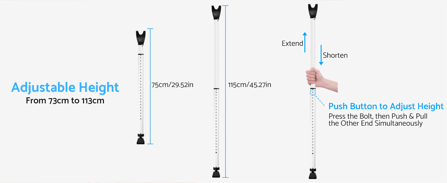 eSynic Professional Adjustable Security Bar