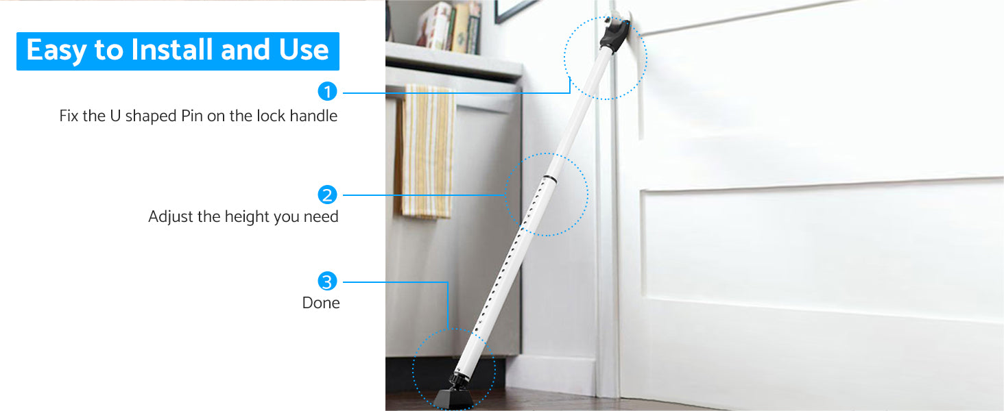 eSynic Professional Adjustable Security Bar