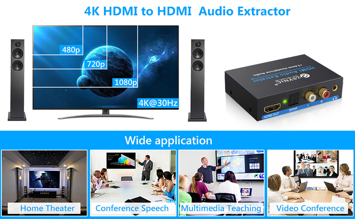 hdmi audio extractor