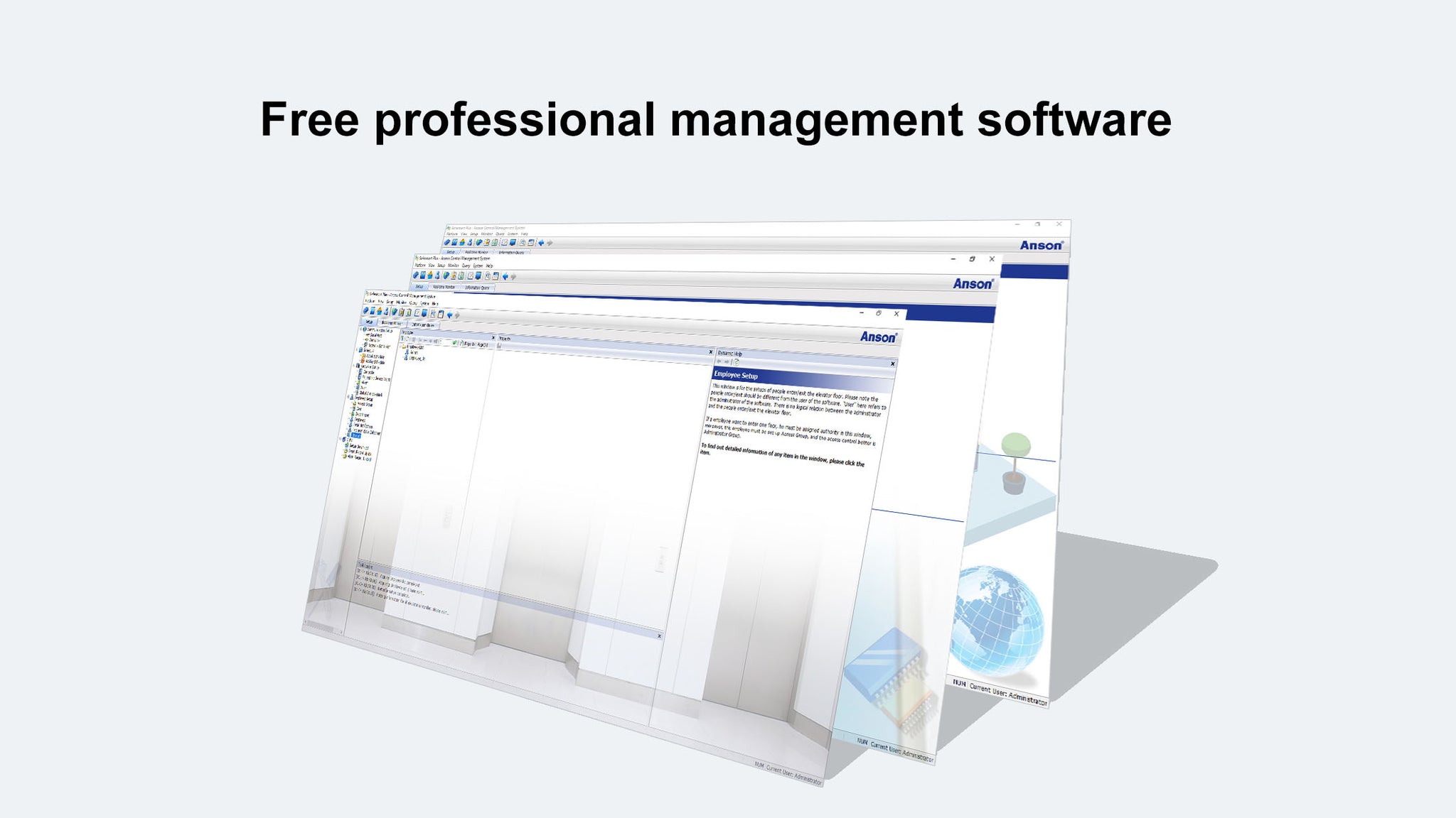 Free professional access control management software