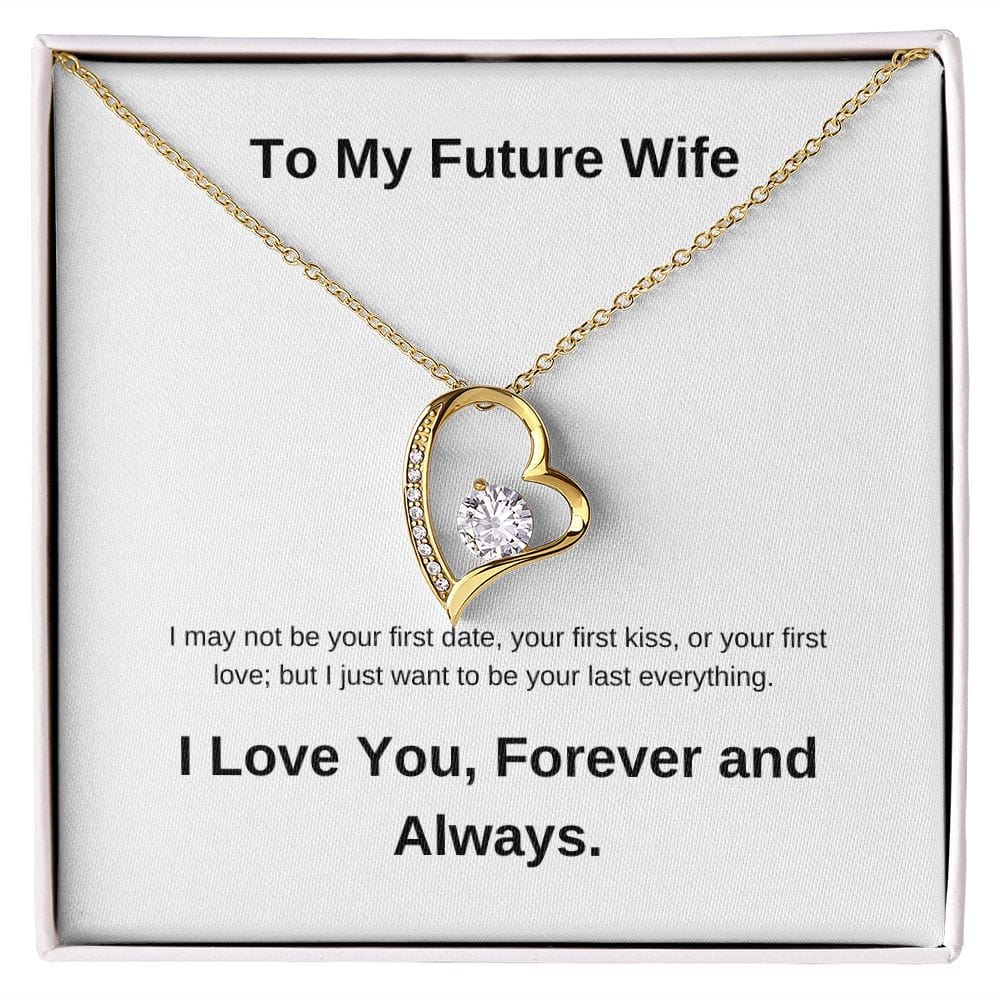 To My Future Wife... Forever and Always - Forever Love Necklace & Earring Set