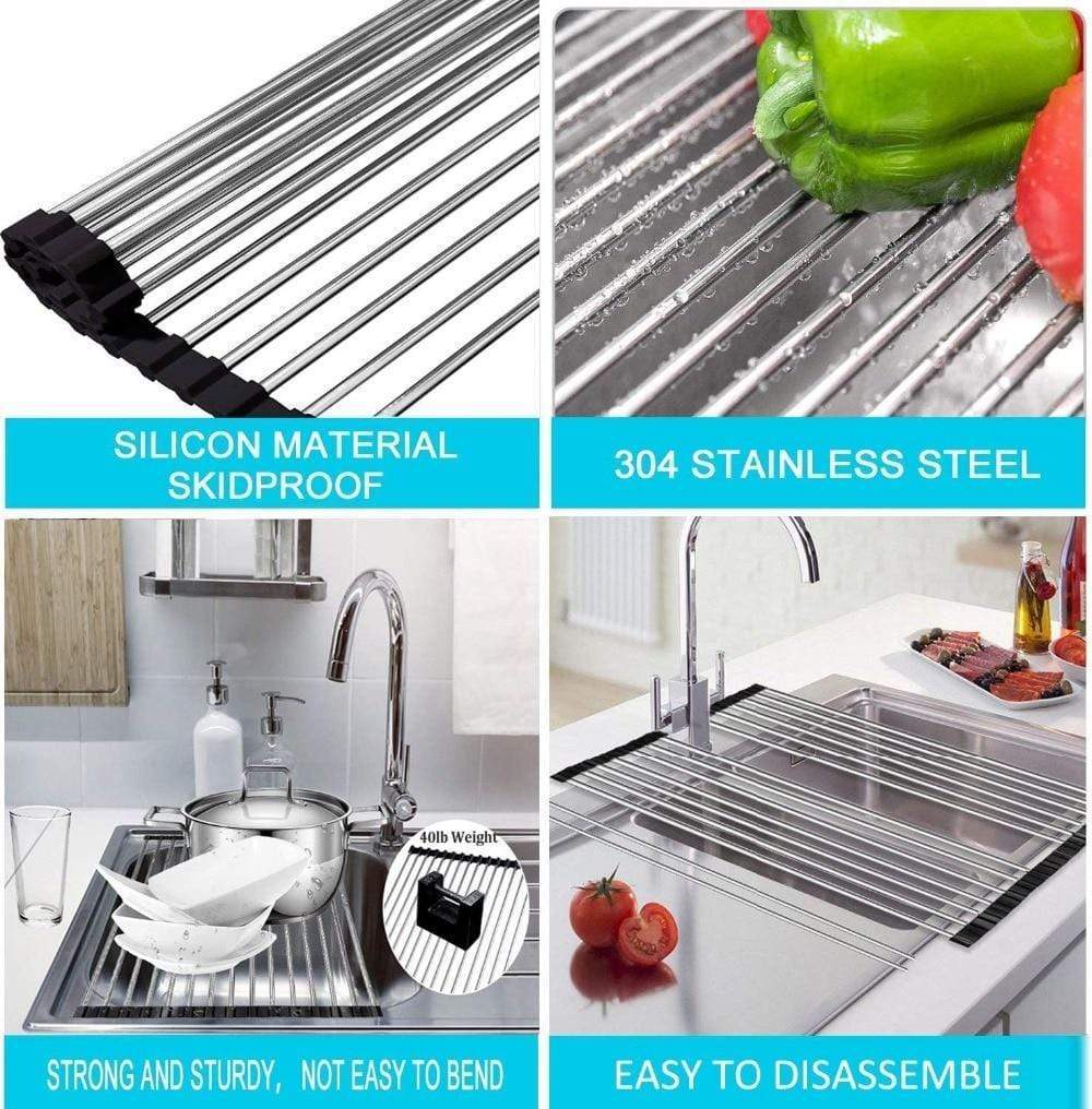 Roll Up Dish Drying Rack