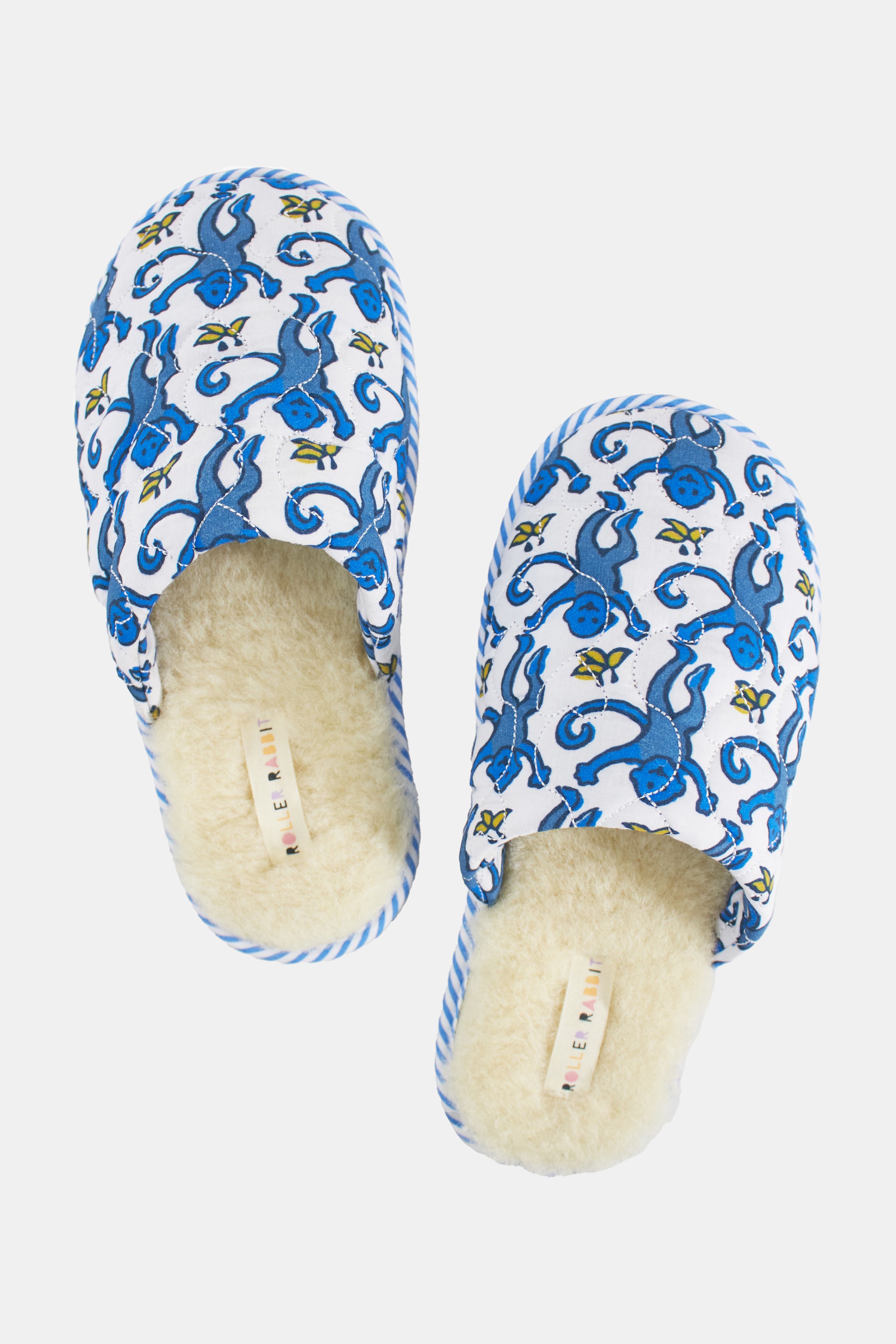 Monkey Quilted Slipper