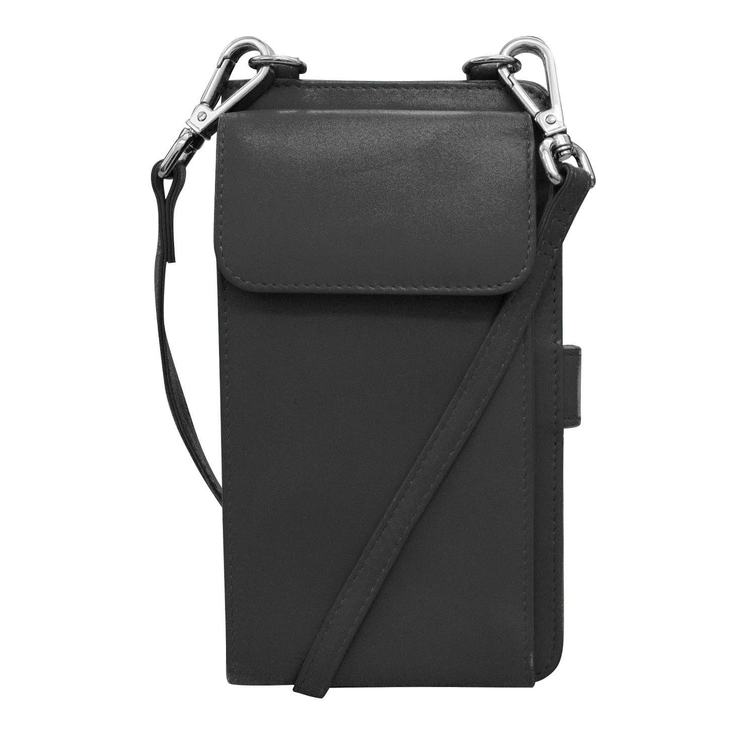 ili New York - RFID blocking leather Phone Wallet Crossbody