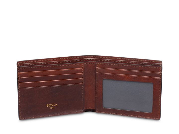 Bosca Leather Dolce RFID ID Wallet