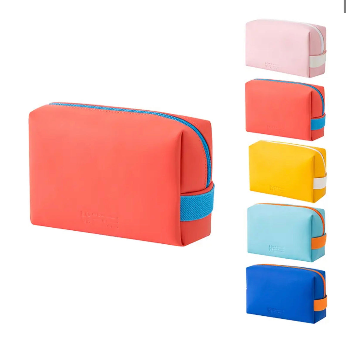 On Sale- LOVE Candy Color Makeup/Toiletry Bag