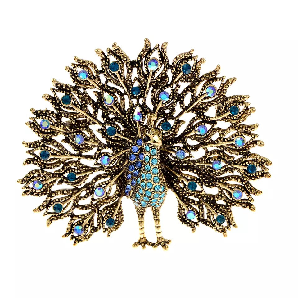 Fashion Pin- Peacock