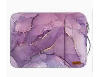 Marble Print Laptop Sleeve-13 inch