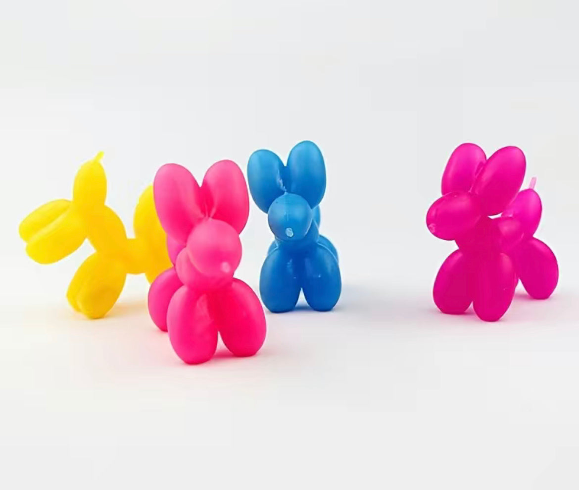 Balloon Dog Mini Fidget Stress Relief Travel Toy (1 Piece)