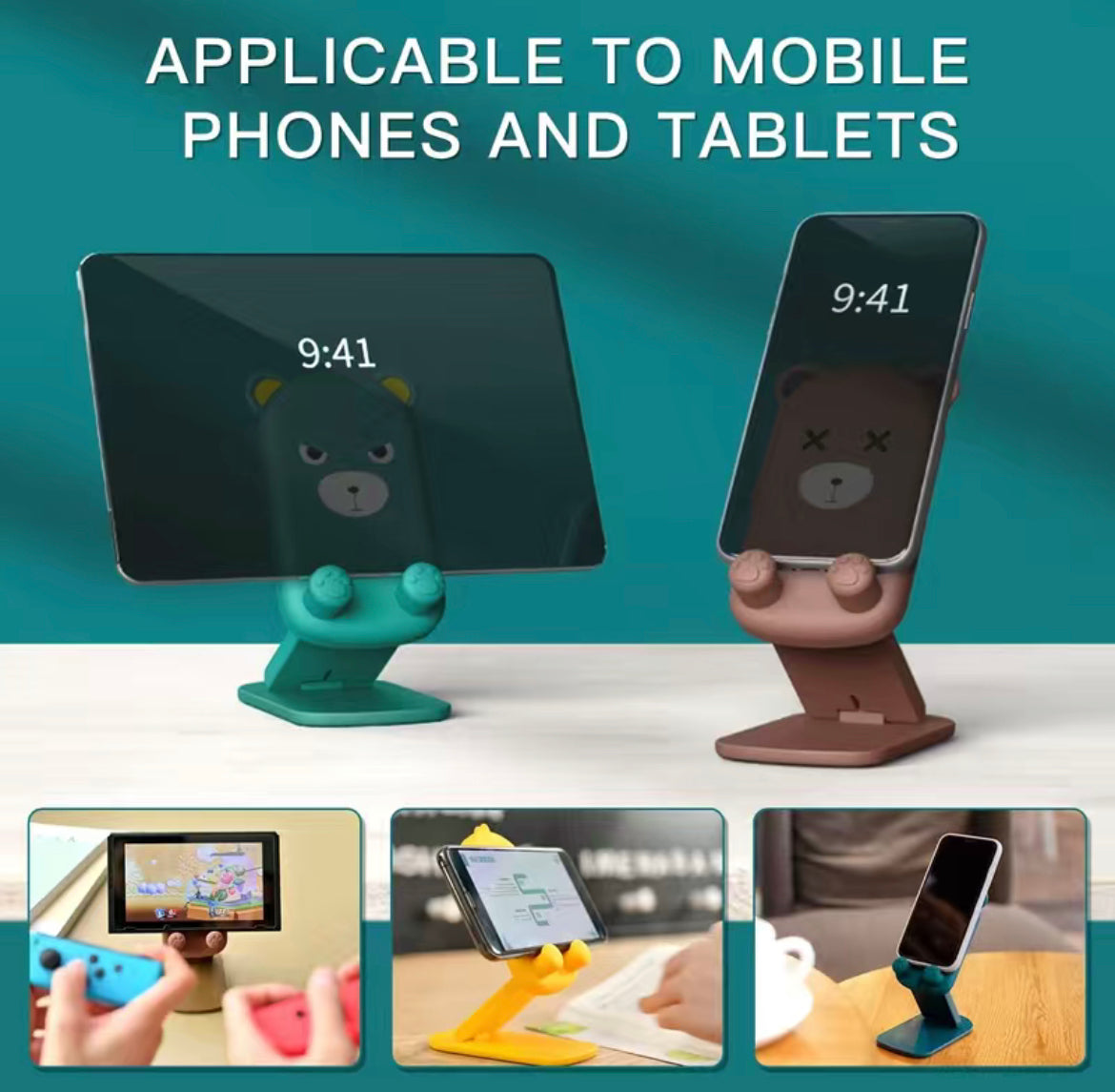 On Sale - Desktop Foldable CellPhone Holder for kids