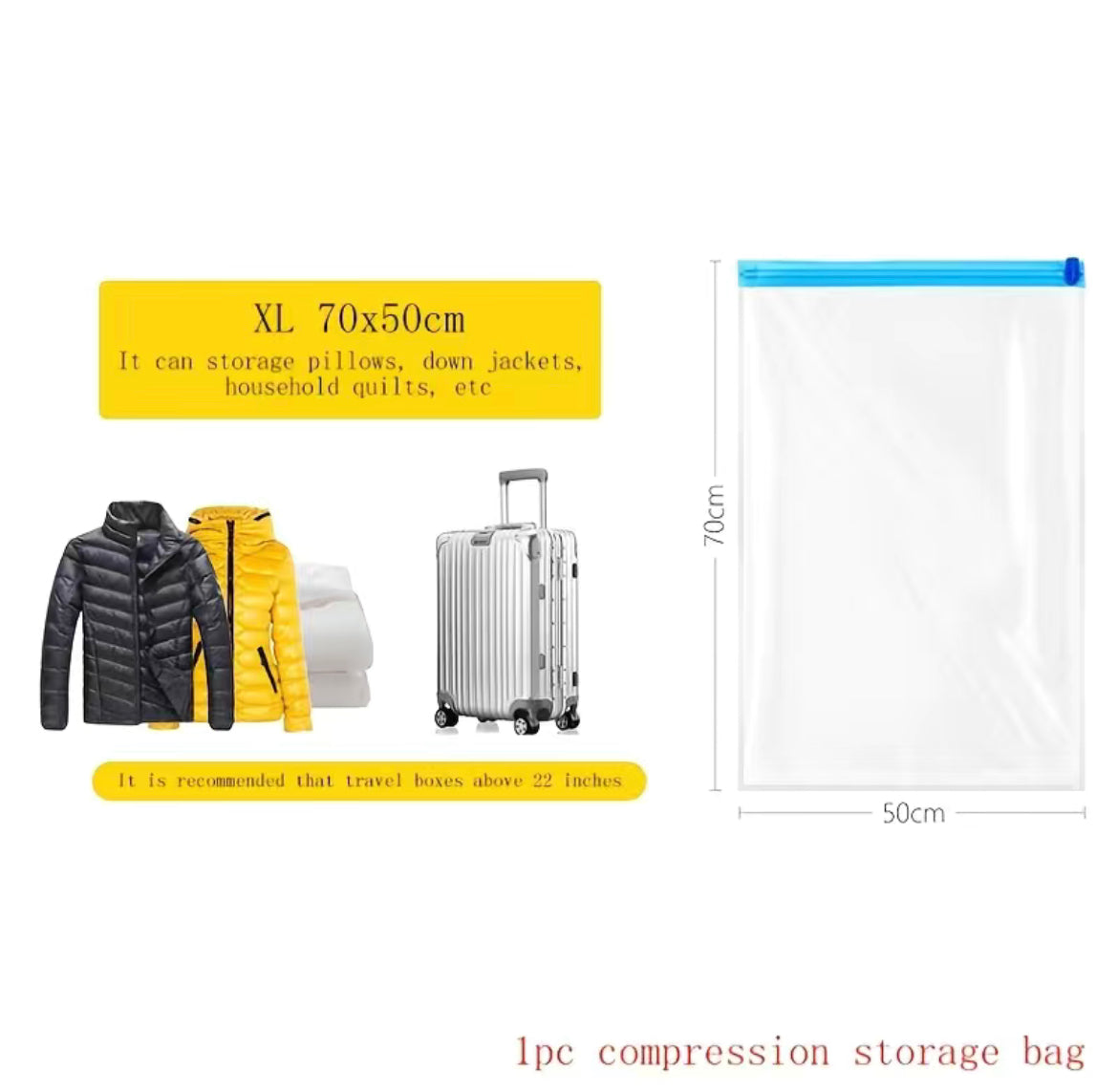 Compression Vacuum Bag (1 piece)