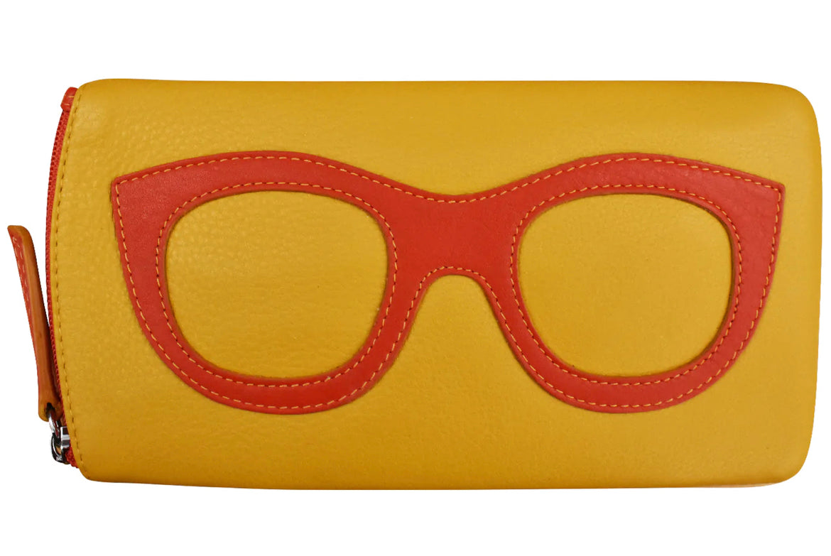 ili New York Leather Eyeglass Case