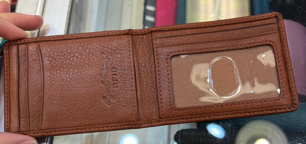 Osgoode Marley RFID Magnetic Money Clip Leather Wallet